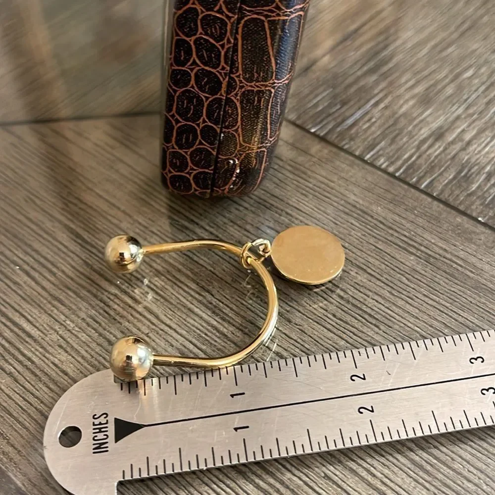 Vintage Boxed Gold-tone Marc Anthony Key Ring